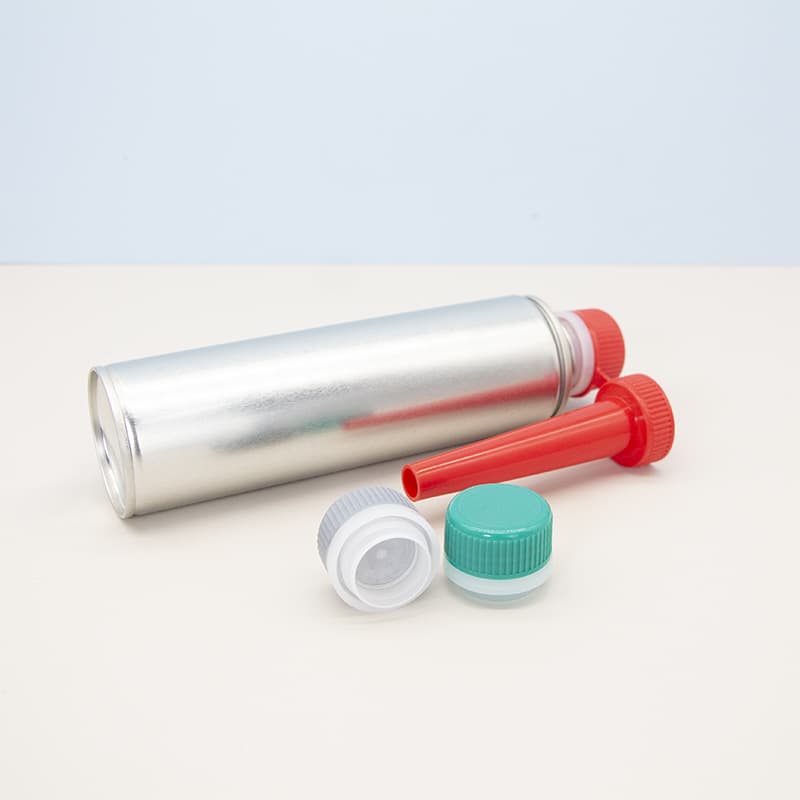 necked-in aerosol can