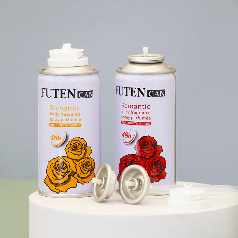 Home aerosol freshener can