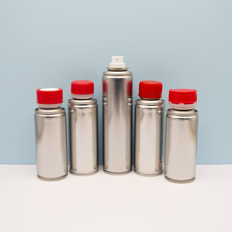 lubricant empty aerosol can