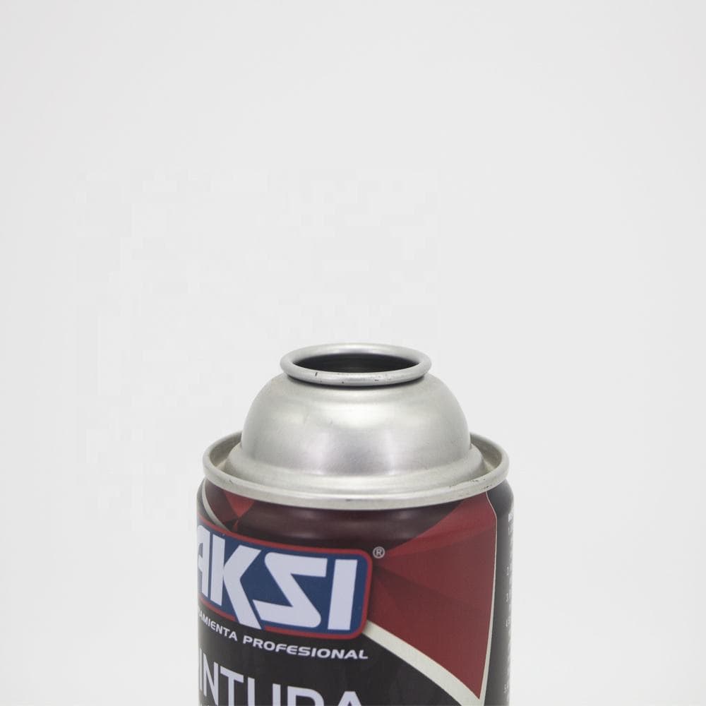 Empty aerosol spary can